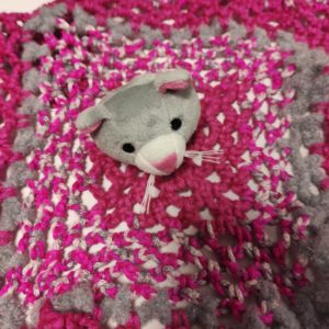 Doudou chat au crochet