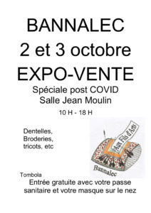 Expo-vente couture le 02 et 03 octobre 2021